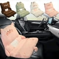 thumbnail image 1 of Cute Animals Seat Cushion, 31.5x15.7" Plush Car Lumbar Support Cushion, No-slip Chairs Cushion Seat Pad with Back, for Kitchen Garden Office Car, 1 of 7