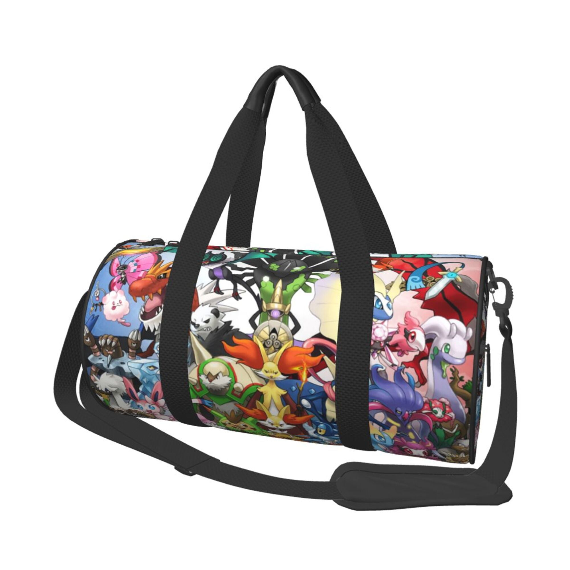Sac De Voyage Pliable Anime Kuromi 35L - Sac Weekender, Gym, Danse, Résistant à L'eau, Compartiments Multiples