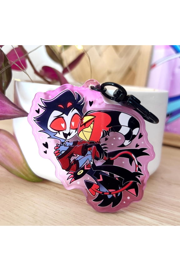 Cute Anime Character Acrylic Keychain