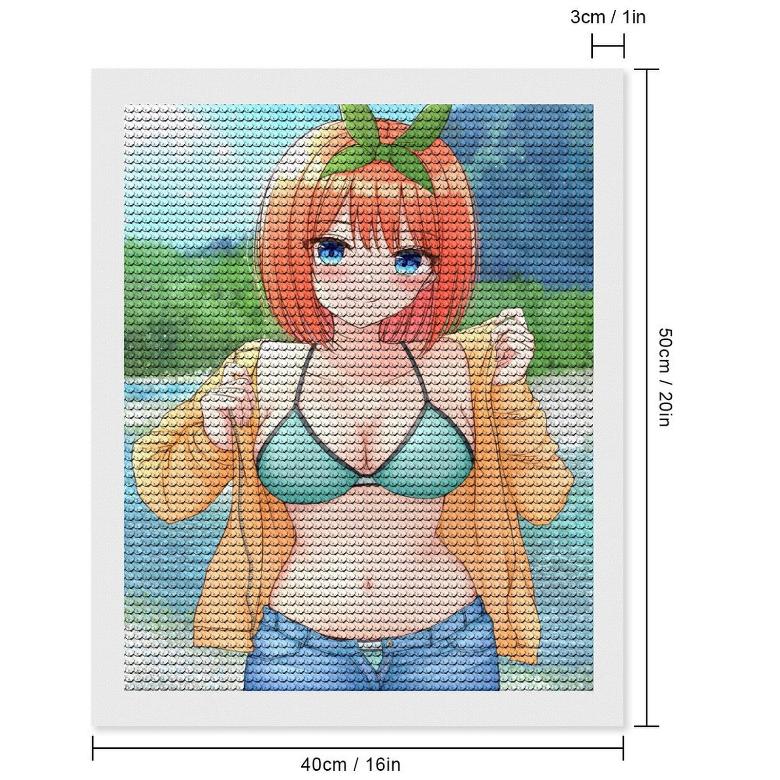 Cute Anime Diamond Painting Kits for Adults, DIY Diamond Art Kits for