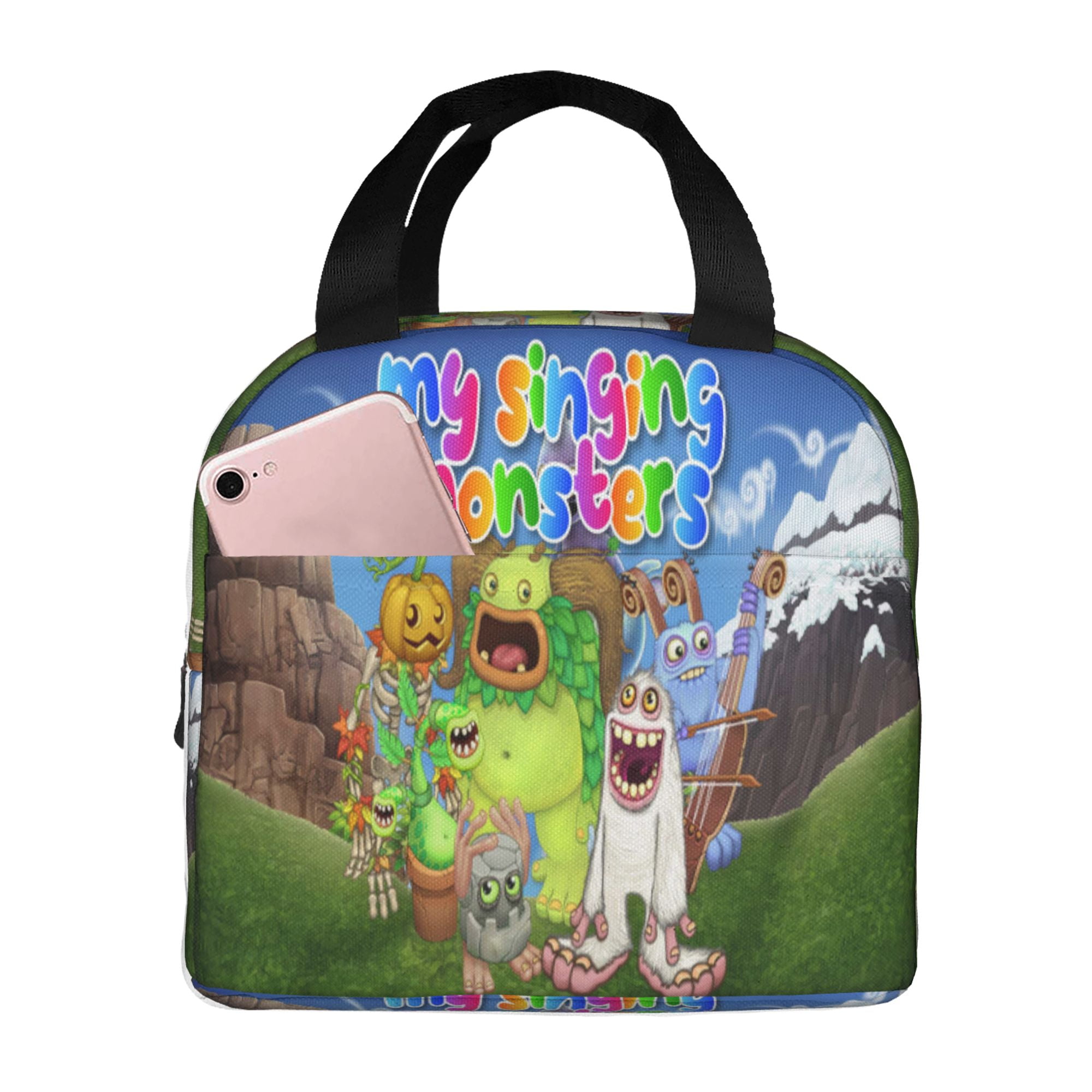 Cute Anime My Singing Monster Lunch Bag Kawaii Cartoon Insulated Portable  Lunch Box Reusable Thermal Bento Lunch Tote Cooler Bags For Women Men  Office Work Picnic Hiking - Walmart.com