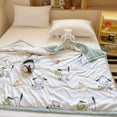 thumbnail image 1 of Cute Anime Sanrio Cartoon Children's Summer Quilt Kawaii Hello Kitty Kuromi Air Conditioning Cool Quilt Comfortable Sleep Quilt, 1 of 10