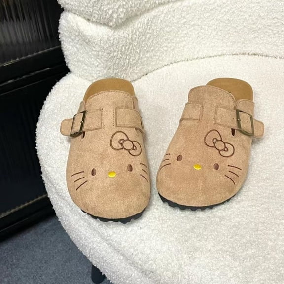 Cute Anime Slippers Flat Shoes Sweet Cartoon Anti Slip Gift