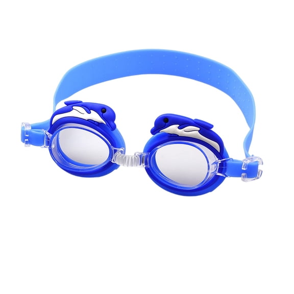 Cute Anti Fog Children's Swim Goggles With Adjustable Strap For Kids Learning To Swim 1PC