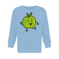 thumbnail image 1 of Cute Apple Character  Long Sleeve Toddler -Image by Shutterstock,  4 Toddler, 1 of 4