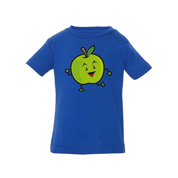 Cute Apple Character T-Shirt Infant -Image by Shutterstock, 18 Months