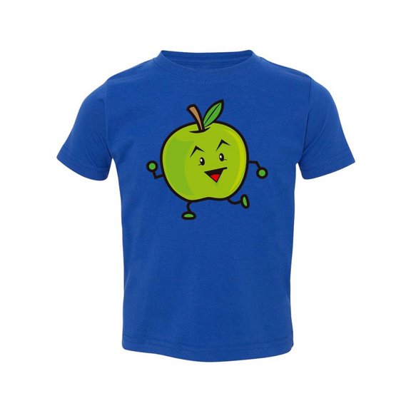 Cute Apple Character T-Shirt Toddler -Image by Shutterstock, 2 Toddler