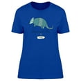 thumbnail image 1 of Cute Armadillo Boho Cartoon T-Shirt Women -Image by Shutterstock, Female Large, 1 of 2
