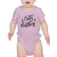 thumbnail image 1 of Cute As A Button Bodysuit Infant -Smartprints Designs,  18 Months, 1 of 4
