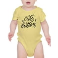 thumbnail image 1 of Cute As A Button Bodysuit Infant -Smartprints Designs,  18 Months, 1 of 4