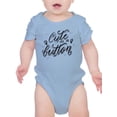 thumbnail image 1 of Cute As A Button Bodysuit Infant -Smartprints Designs,  Newborn, 1 of 4