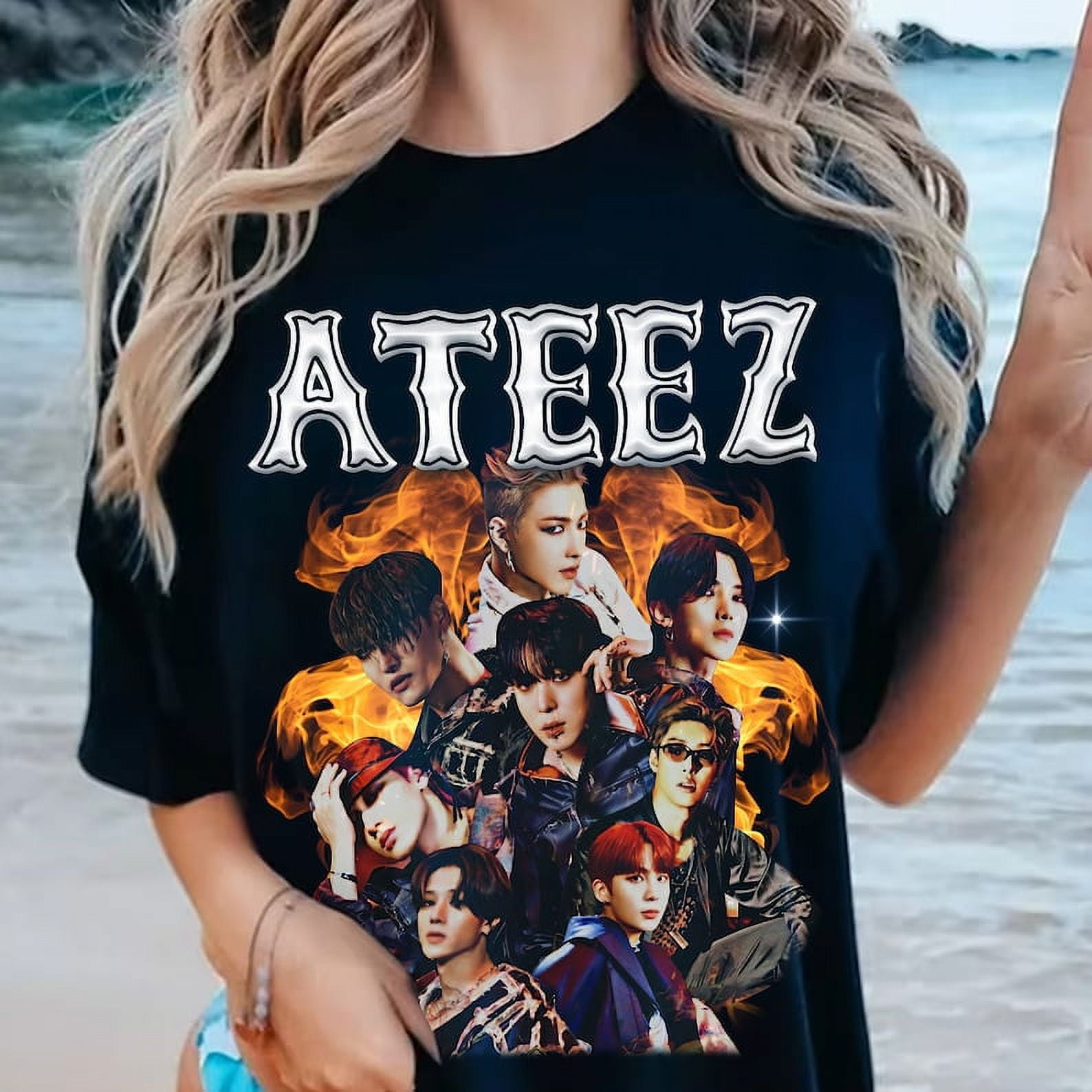 Cute Ateez The World Ep.Fin Will Album Shirt, Ateez Will Shirt, Ateez