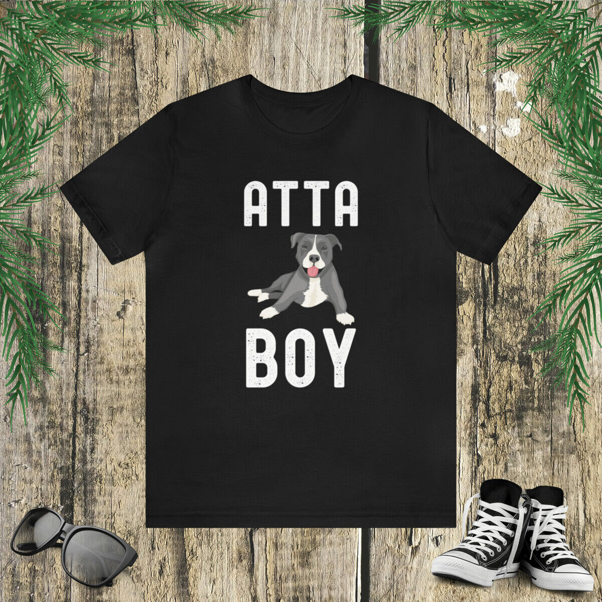 Cute Atta boy dog T-shirt mom American Staffordshire Terrier owner ...