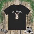 thumbnail image 1 of Cute Atta girl dog mom t shirt Boston Terrier owner dog dad unisex t-shirt, 1 of 7