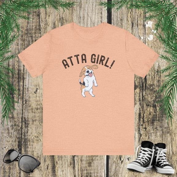Cute Atta girl t-shirt dog mom beagle owner beagle mom unisex tshirt