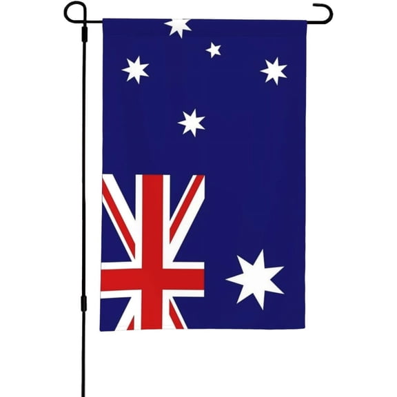 Cute Australia Garden Flag 12 x 18 Inches Double Sided Small Australian Yard Flags for Indoor and Outdoor Decorations