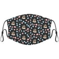thumbnail image 1 of Cute Australian Shepherd Dog Graphic Printed Cloth Face Masks Reusable Washable Adjustable for Adults (10 PCS), 1 of 1