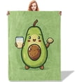 thumbnail image 1 of Cute Avocado Pattern Throw Blanket 50"x60", Food Lover Blankets for Living Room Decor, Soft Flannel Polyester Avocado Gifts for Kids Women, 1 of 10