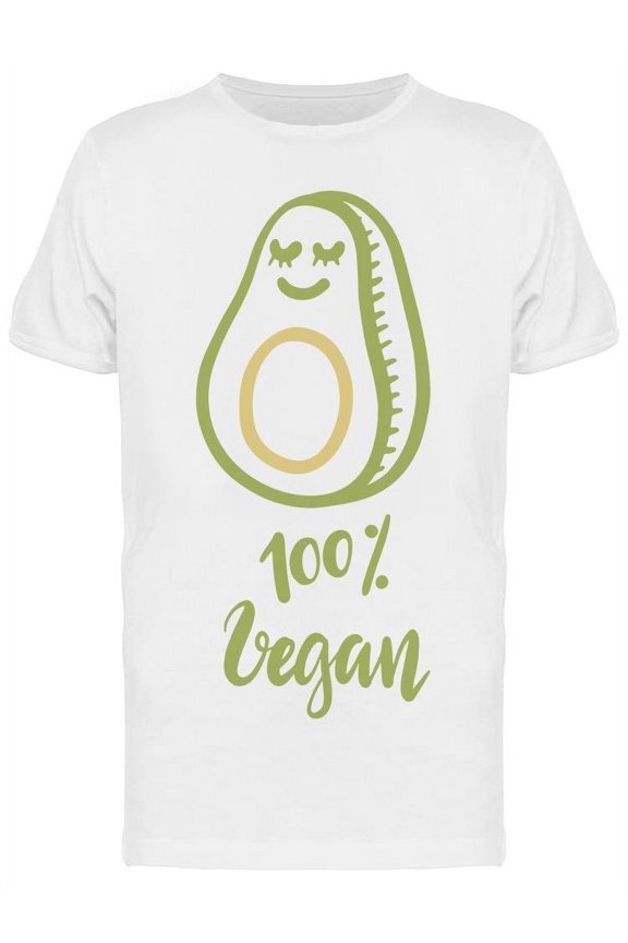 Cute Avocado With Tee Men's -Image by Shutterstock
