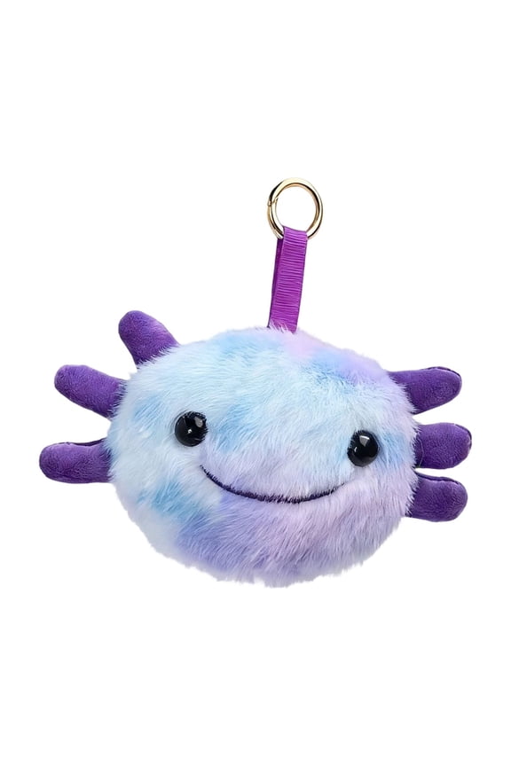 Cute Axolotl Plushies Keychain Stuffed Animals Mini Plush Toys For Girls Backpack Decor And Gifts