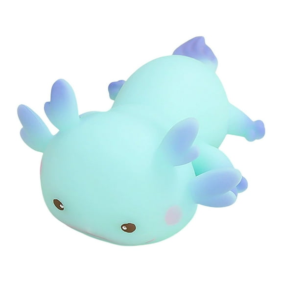 Cute Axolotl Shape Desktop Decor, Soft Squeezable Fidget Toys Squishy Table Ornament for Home & Office Stress Relief Decoration