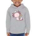 thumbnail image 1 of Cute Axolotl W Candy Hoodie Toddler -Image by Shutterstock,  4 Toddler, 1 of 4