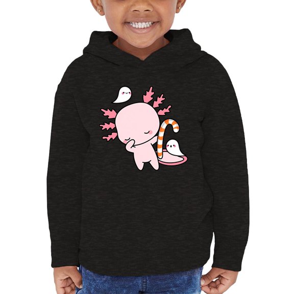 Cute Axolotl W Candy Hoodie Toddler -Image by Shutterstock,  5 Toddler