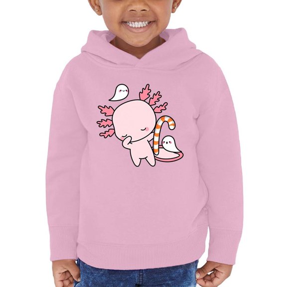 Cute Axolotl W Candy Hoodie Toddler -Image by Shutterstock,  5 Toddler