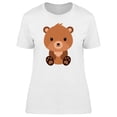 thumbnail image 1 of Cute Baby Bear Cartoon T-Shirt Women -Image by Shutterstock, Female XX-Large, 1 of 2
