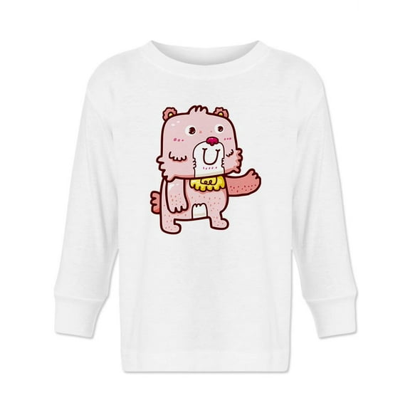 Cute Baby Bear Long Sleeve Toddler -Image by Shutterstock,  4 Toddler