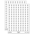 thumbnail image 1 of Cute Baby Bottle 200+ Round Stickers - White - Matte Finish - 0.50" Size, 1 of 3