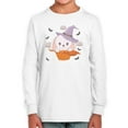 thumbnail image 1 of Cute Baby Bunny W Broom Long Sleeve Toddler -Image by Shutterstock,  5 Toddler, 1 of 4
