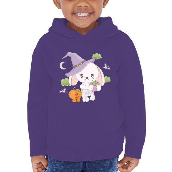 Cute Baby Bunny W Cauldron Hoodie Toddler -Image by Shutterstock,  4 Toddler