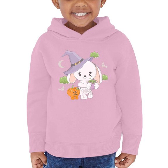 Cute Baby Bunny W Cauldron Hoodie Toddler -Image by Shutterstock,  5 Toddler