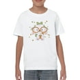 thumbnail image 1 of Cute Baby Bunny W Glasses T-Shirt Juniors -Image by Shutterstock,  x-Large, 1 of 4