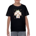 thumbnail image 1 of Cute Baby Bunny W Glasses T-Shirt Juniors -Image by Shutterstock,  x-Small, 1 of 4