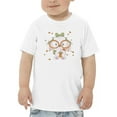 thumbnail image 1 of Cute Baby Bunny W Glasses T-Shirt Toddler -Image by Shutterstock,  4 Toddler, 1 of 4