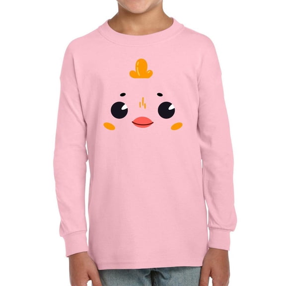 Cute Baby Chick Face Long Sleeve Toddler -Image by Shutterstock,  4 Toddler