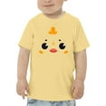 thumbnail image 1 of Cute Baby Chick Face T-Shirt Toddler -Image by Shutterstock,  3 Toddler, 1 of 4