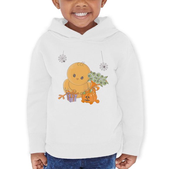 Cute Baby Chicken W Gummy Eyes Hoodie Toddler -Image by Shutterstock, 4 Toddler