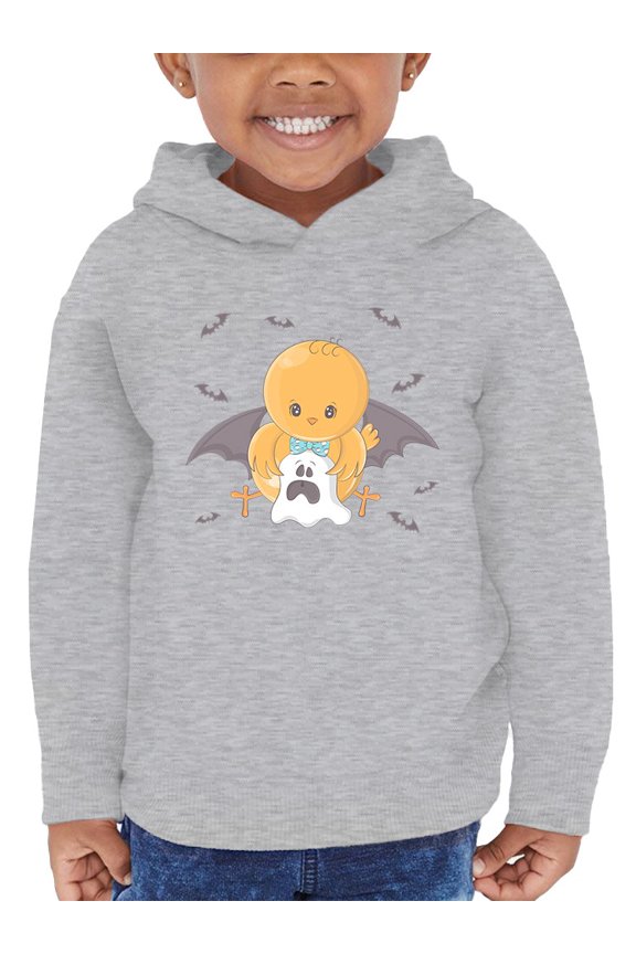 Cute Baby Chicken Y Ghost Hoodie Toddler - Toddler Hoodie