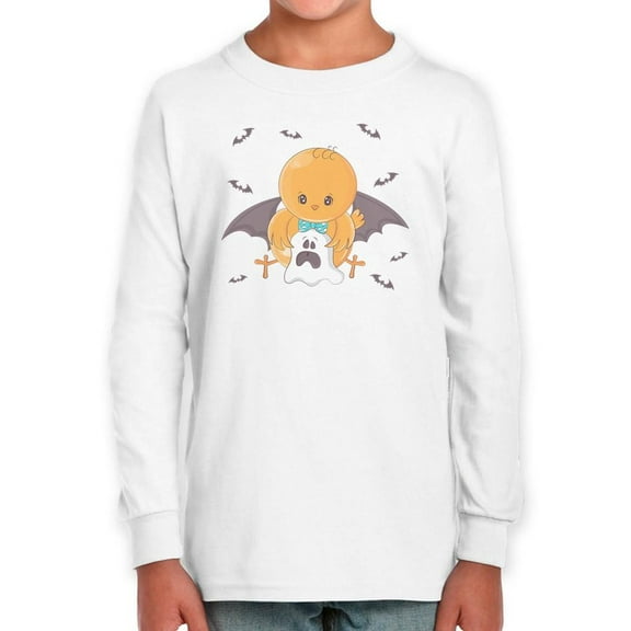 Cute Baby Chicken Y Ghost Long Sleeve Toddler -Image by Shutterstock, 5 Toddler