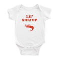 thumbnail image 1 of Cute Baby Clothes Lil' Shrimp Food Funny Boy & Gril Unisex (White, 18-24 Months), 1 of 5