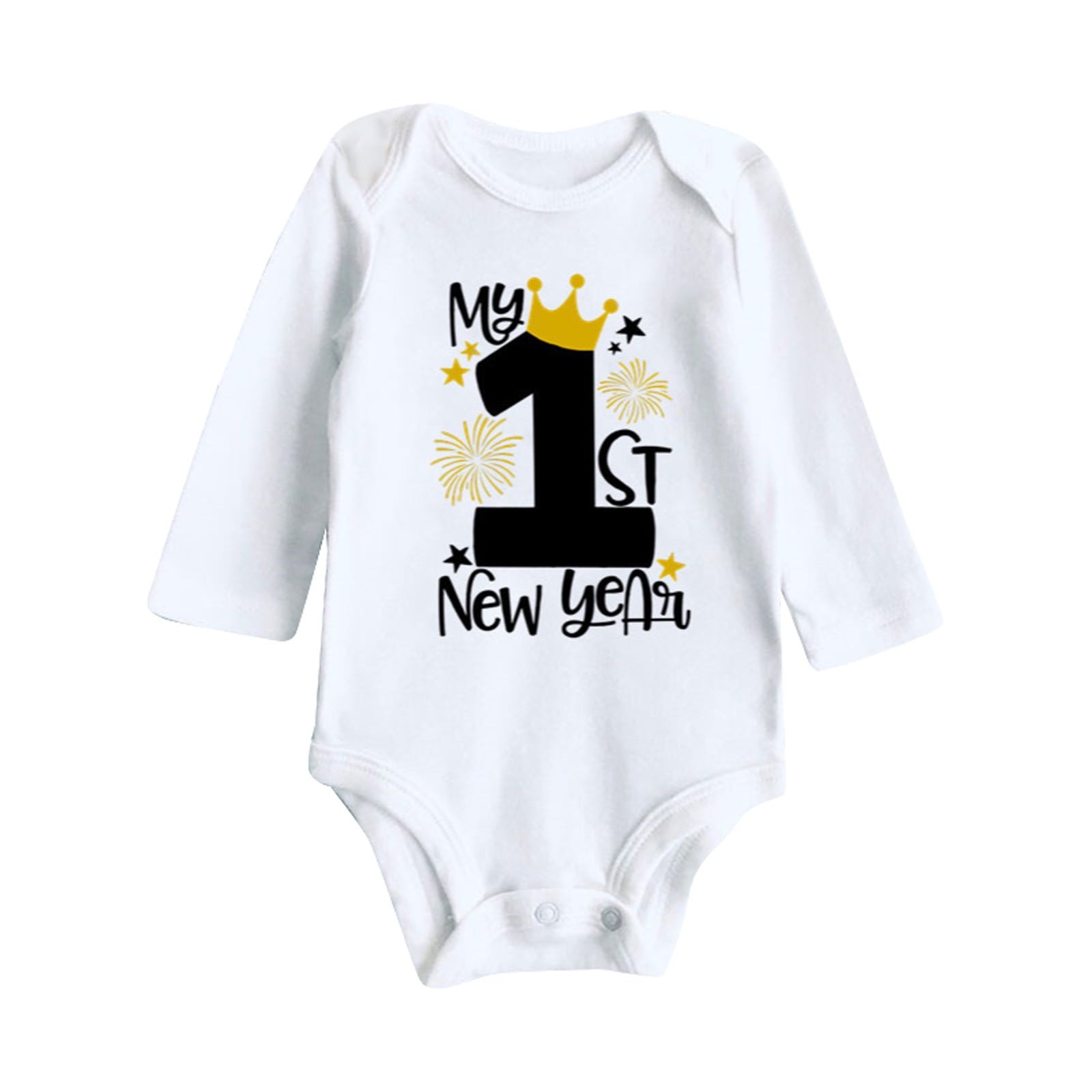 Cute Baby Clothes My First New Year Clothes Baby Boy Girl New Year