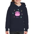 thumbnail image 1 of Cute Baby Cow Face. Hoodie Juniors -Image by Shutterstock,  Small, 1 of 4