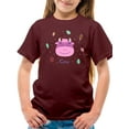 thumbnail image 1 of Cute Baby Cow Face T-Shirt Juniors -Image by Shutterstock,  Large, 1 of 4
