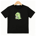 thumbnail image 1 of Cute Baby Dino Birthday Cake Boys Graphic Tee, Kawaii Party 100% Cotton Kids Short Sleeve T-Shirt 4-13Y, 1 of 5