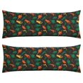 thumbnail image 1 of Cute Baby Dinosaur Body Pillow Case - 20x54 Watercolor Dino Art - Invisible Zipper Closure - Cozy & Skin-Friendly, 1 of 5