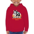 thumbnail image 1 of Cute Baby Dog Husky Hoodie Toddler -Image by Shutterstock,  2 Toddler, 1 of 4