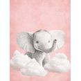 thumbnail image 1 of Cute Baby Elephant Canvas Print/Wall Art，Perfect for Nursery，Bedroom，Living Room，Kids Room，Playroom and Office Decor, 1 of 8